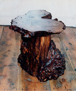 natural edge wood table